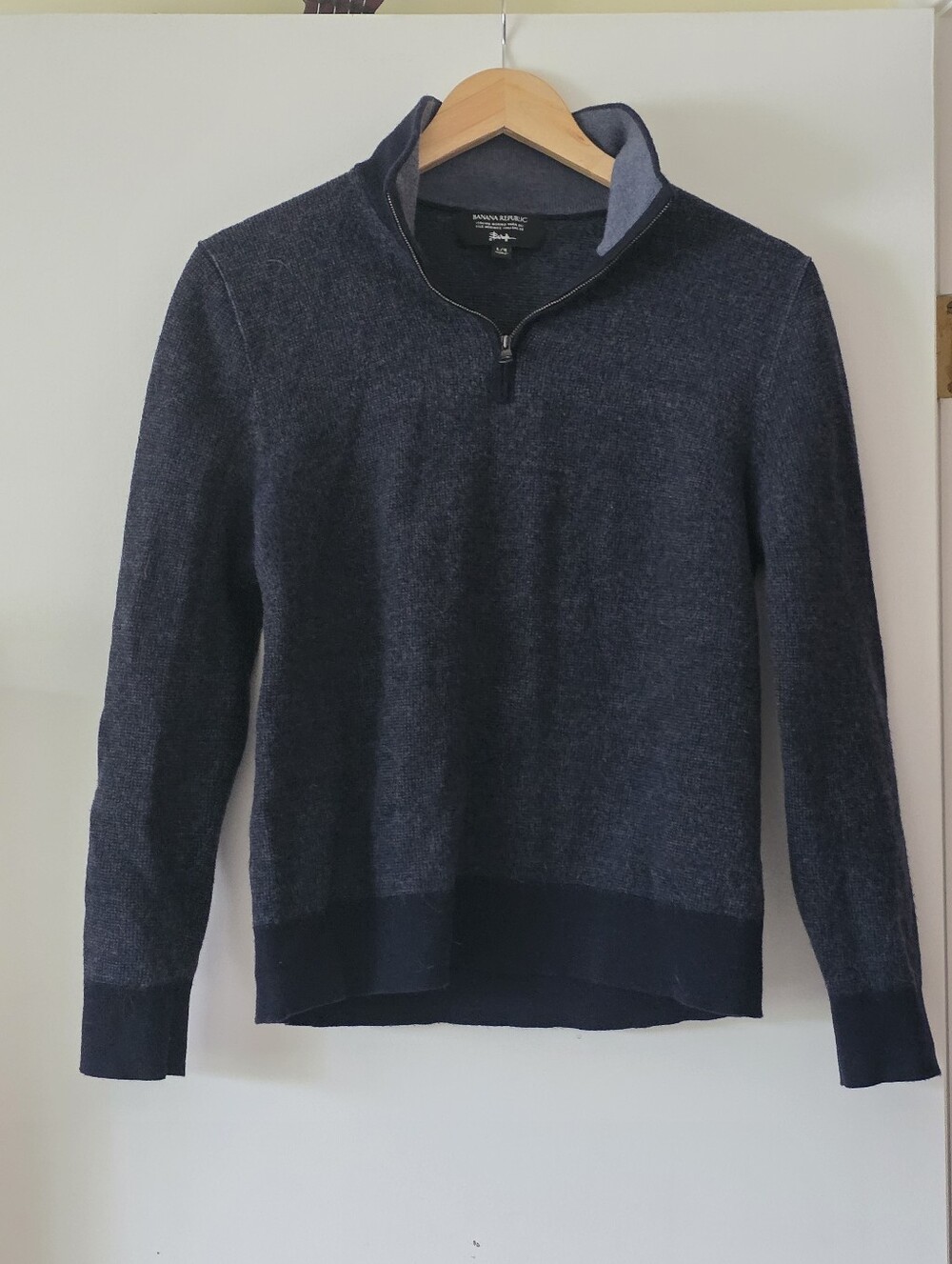 Banana Republic Merino Quarter Zip